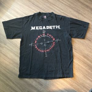 Vintage Megadeth Band T-Shirt